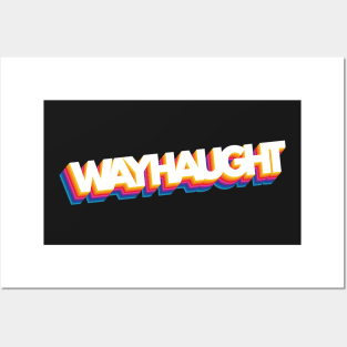 Retro WayHaught Posters and Art